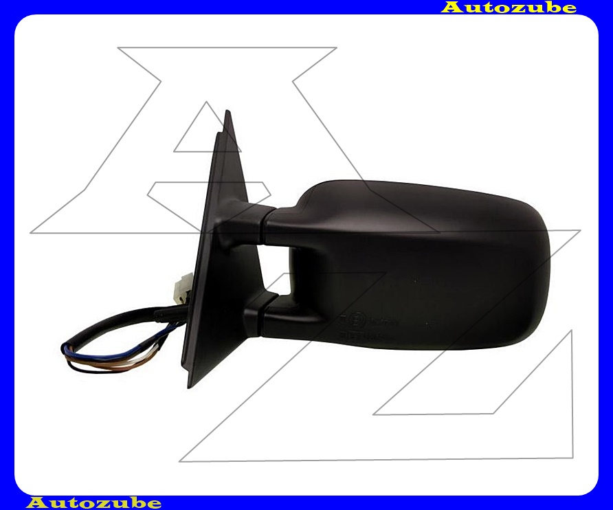 Visszapillantó tükör bal, elektromos, fűthető-domború tükörlappal, fekete borítással Visszapillantó tükör bal, elektromos, fűthető-domború tükörlappal, fekete borítással