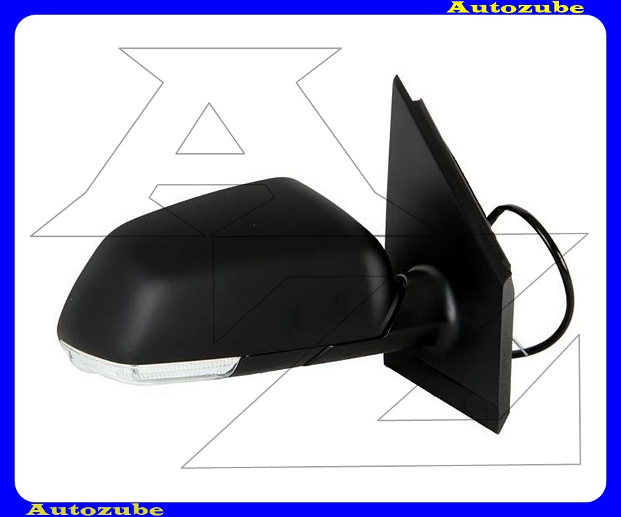 Visszapillantó tükör jobb, manuális, domború tükörlappal, fekete borítással, irányjelzővel Visszapillantó tükör jobb, manuális, domború tükörlappal, fekete borítással, irányjelzővel