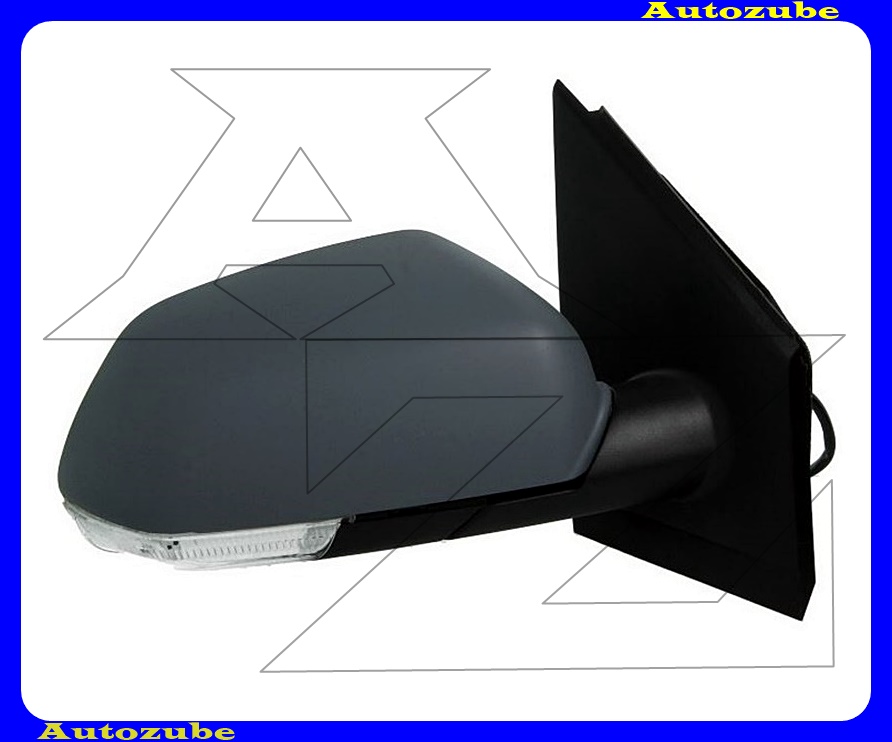 Visszapillantó tükör jobb, manuális, domború tükörlappal, fényezhető borítással, irányjelzővel Visszapillantó tükör jobb, manuális, domború tükörlappal, fényezhető borítással, irányjelzővel