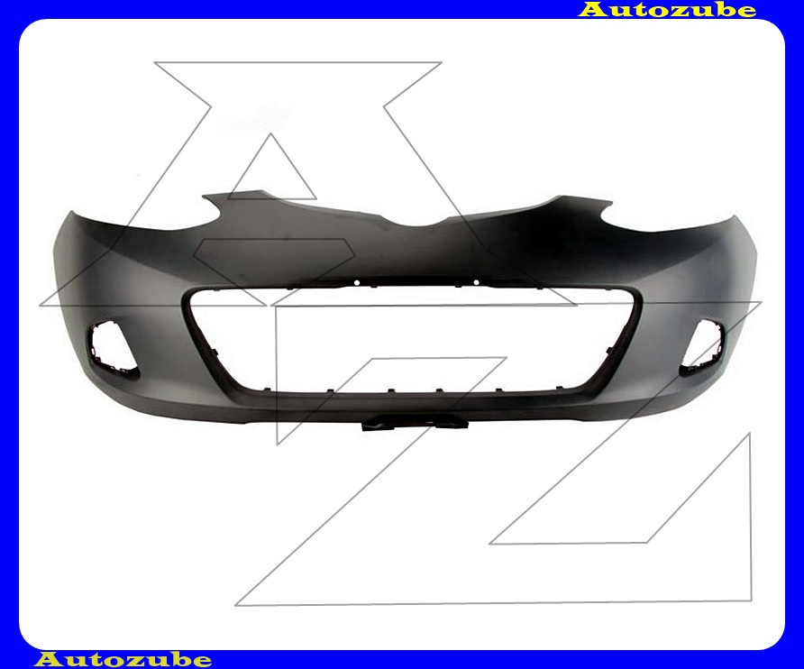 Első lökhárító alapozott Első lökhárító alapozott