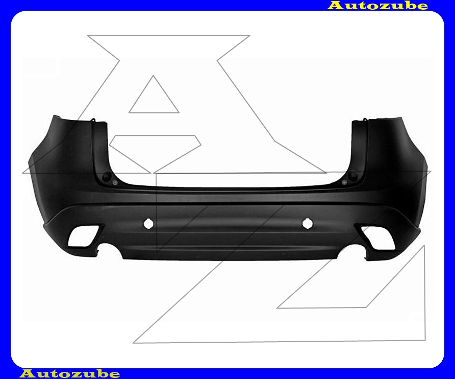 Hátsó lökhárító részben alapozott Hátsó lökhárító részben alapozott