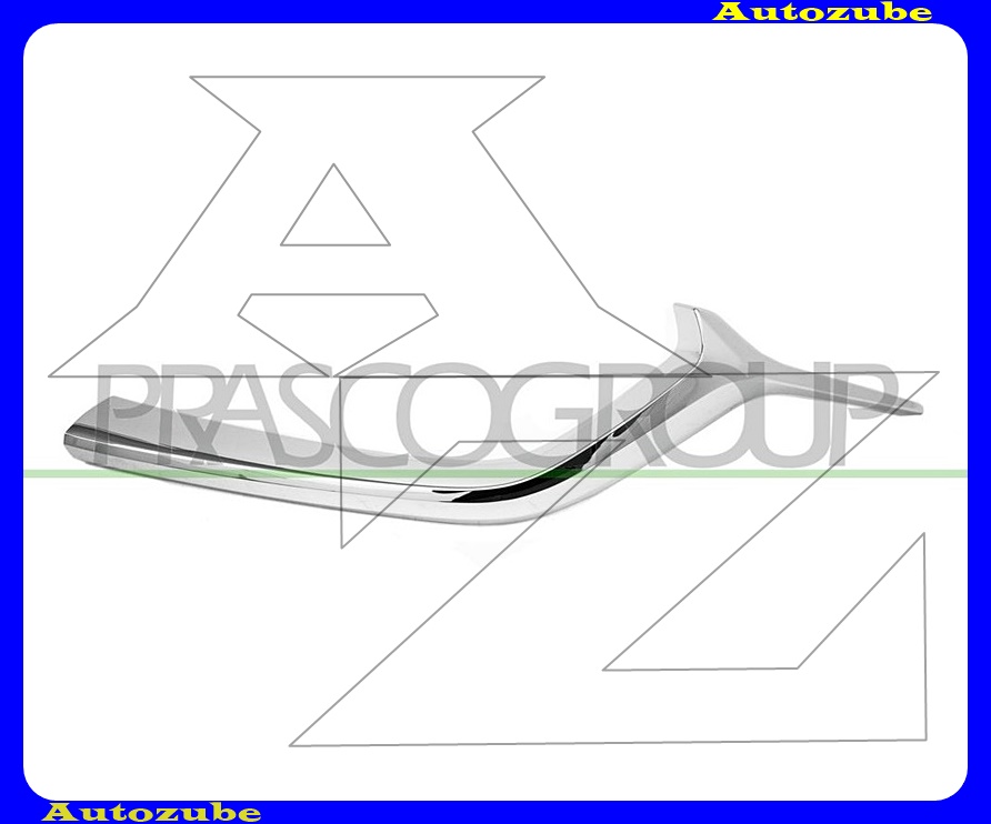 Hűtődíszrács króm díszléc bal /RENDELÉSRE/ Hűtődíszrács króm díszléc bal /RENDELÉSRE/