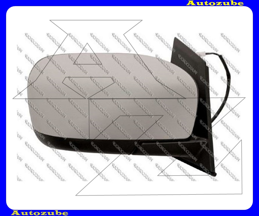 Visszapillantó tükör jobb, elektromos, domború tükörlappal, fényezhető borítással Visszapillantó tükör jobb, elektromos, domború tükörlappal, fényezhető borítással