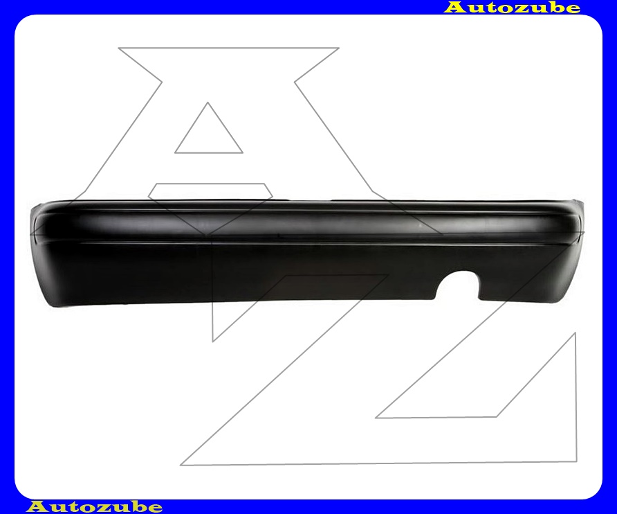 Hátsó lökhárító fekete Hátsó lökhárító fekete
