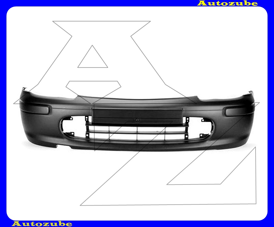Első lökhárító fekete, ködlámpás Első lökhárító fekete, ködlámpás