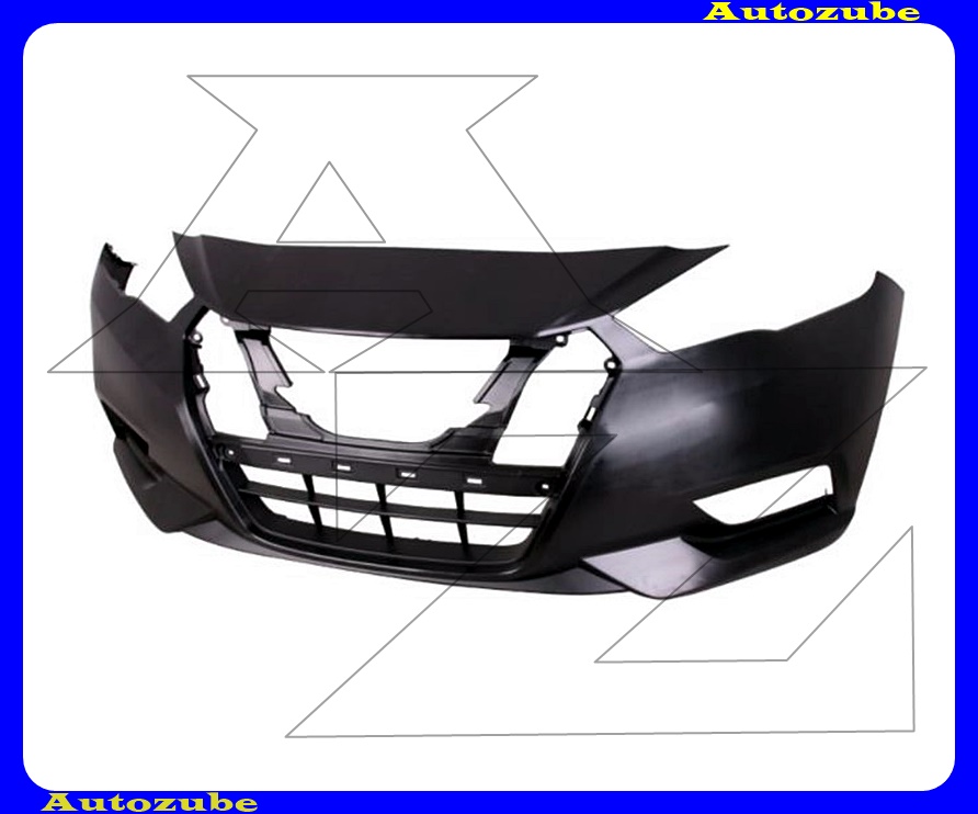 Első lökhárító fényezhető Első lökhárító fényezhető