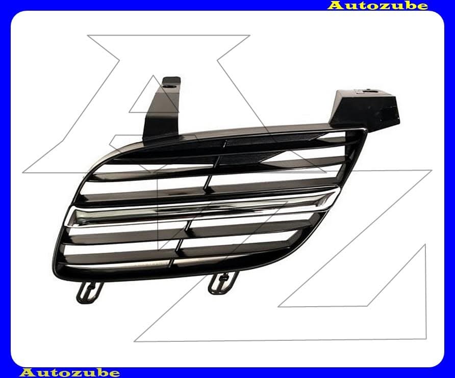 Hűtődíszrács krómdíszléccel bal Hűtődíszrács krómdíszléccel bal