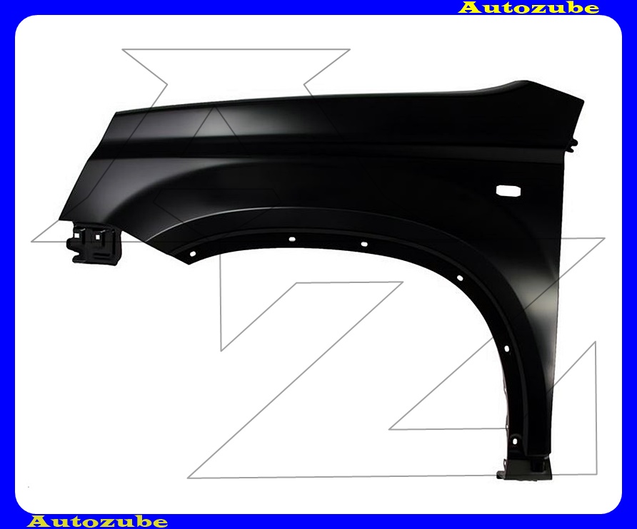 Első sárvédő bal, oldalvillogós Első sárvédő bal, oldalvillogós