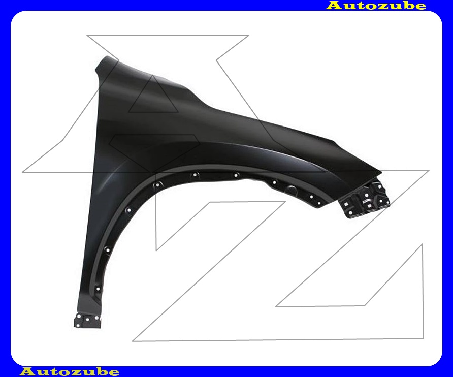 Első sárvédő jobb, alumínium Első sárvédő jobb, alumínium