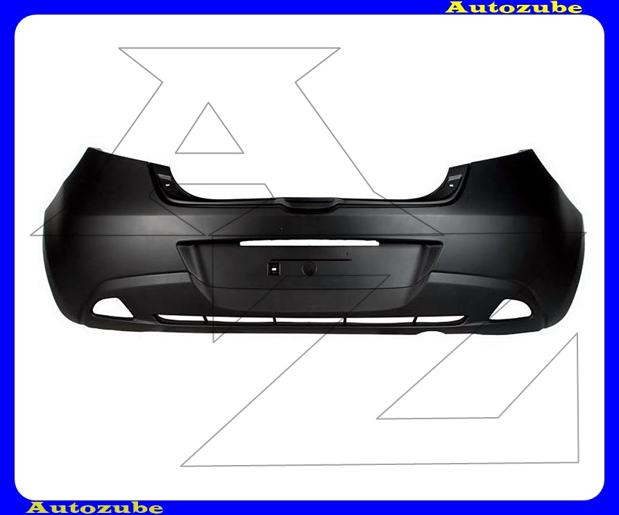 Hátsó lökhárító alapozott Hátsó lökhárító alapozott