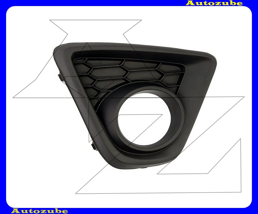 Első lökhárító rács jobb, ködlámpás Első lökhárító rács jobb, ködlámpás