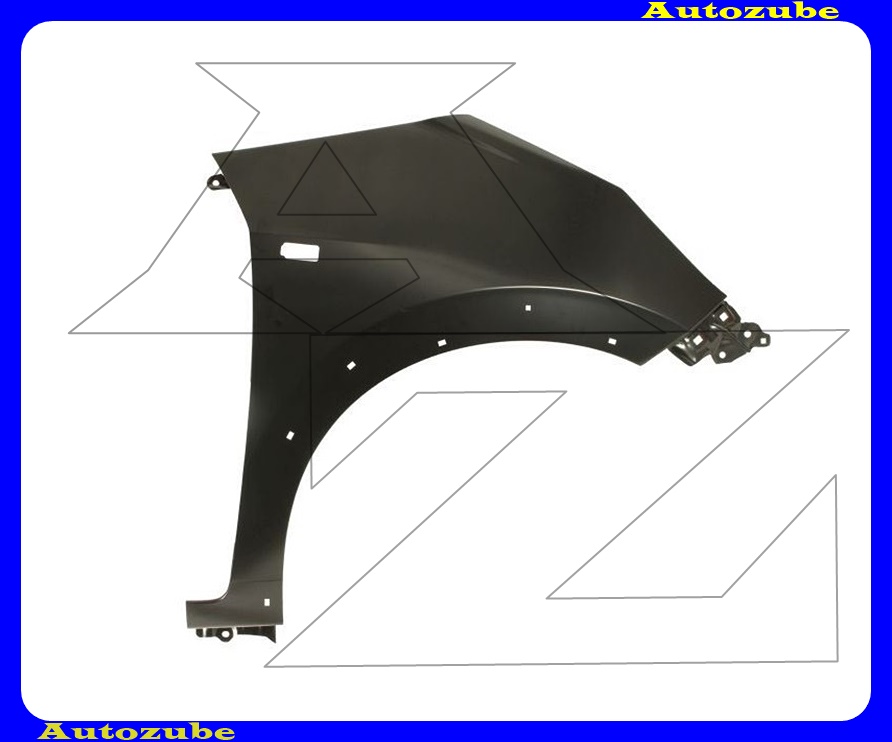 Első sárvédő jobb, kerékívlyukas, oldalvillogós Első sárvédő jobb, kerékívlyukas, oldalvillogós