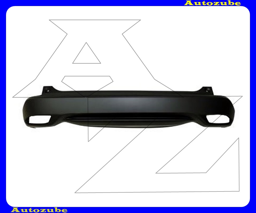 Hátsó lökhárító fekete Hátsó lökhárító fekete