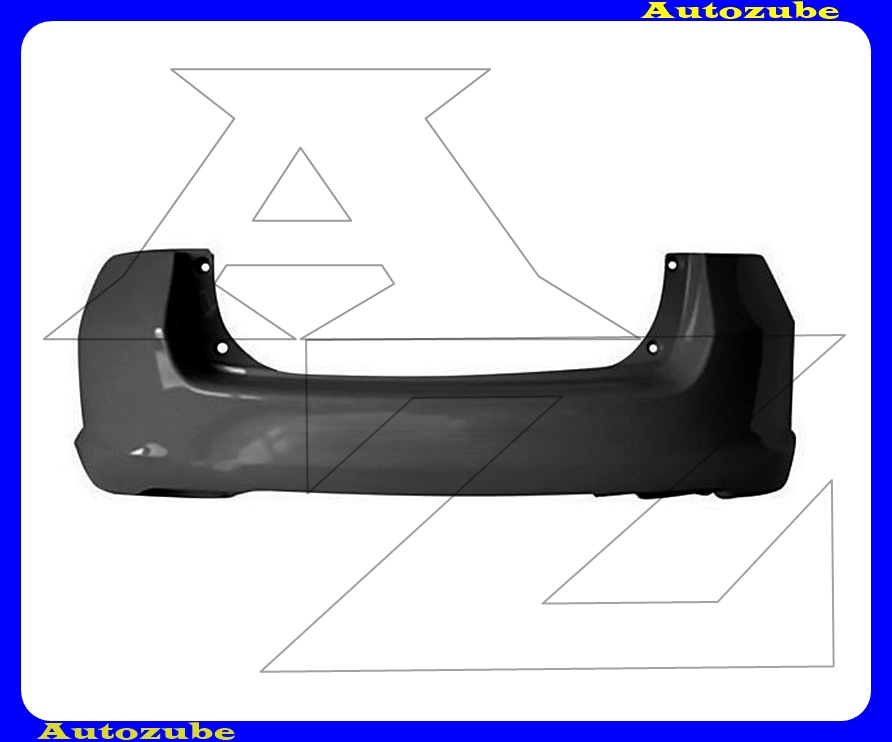 Hátsó lökhárító alapozott Hátsó lökhárító alapozott