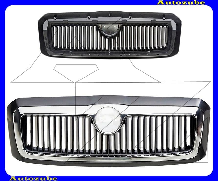 Hűtődíszrács, komplett (embléma nélkül) Hűtődíszrács, komplett (embléma nélkül)