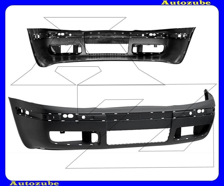 Első lökhárító fényezhető Első lökhárító fényezhető