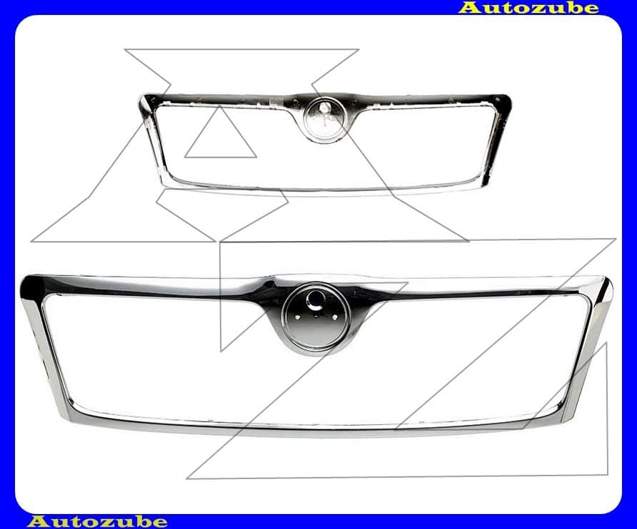 Hűtődíszrács krómkeret Hűtődíszrács krómkeret