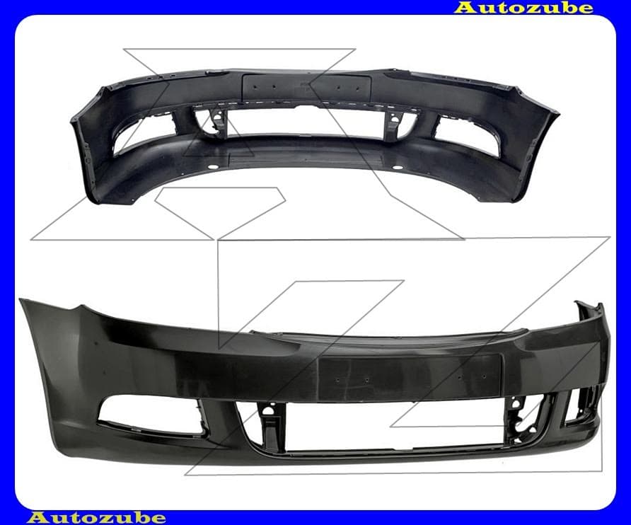 Első lökhárító fényezhető Első lökhárító fényezhető