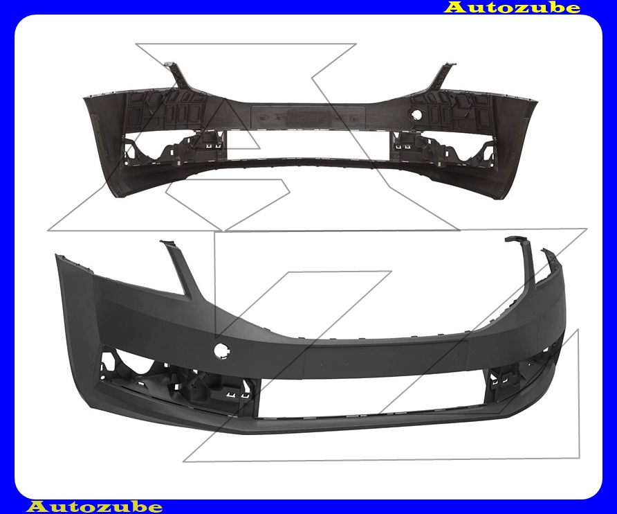 Első lökhárító fényezhető (szenzor jelöléssel) Első lökhárító fényezhető (szenzor jelöléssel)