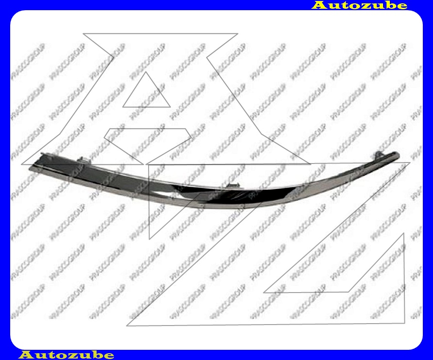 Hátsó lökhárító krómdíszléc jobb Hátsó lökhárító krómdíszléc jobb