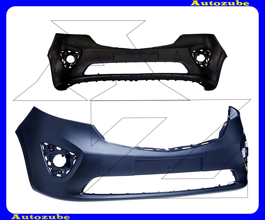 Első lökhárító alapozott Első lökhárító alapozott