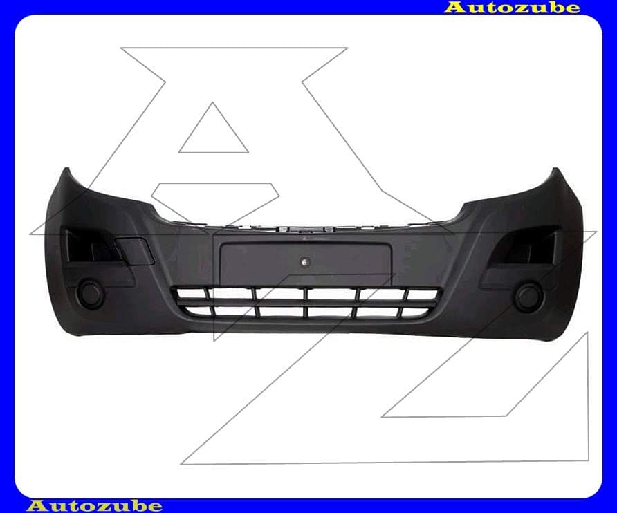 Első lökhárító fekete Első lökhárító fekete