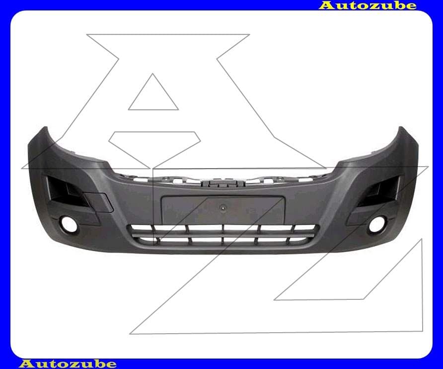 Első lökhárító fekete, ködlámpás Első lökhárító fekete, ködlámpás