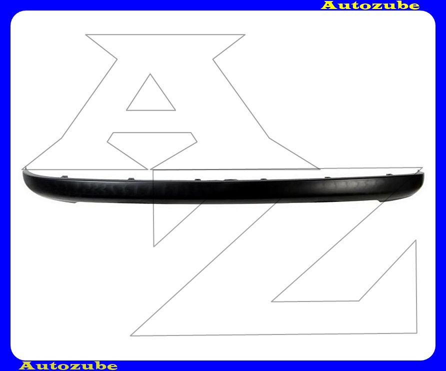 Hátsó lökhárító betét, fekete Hátsó lökhárító betét, fekete