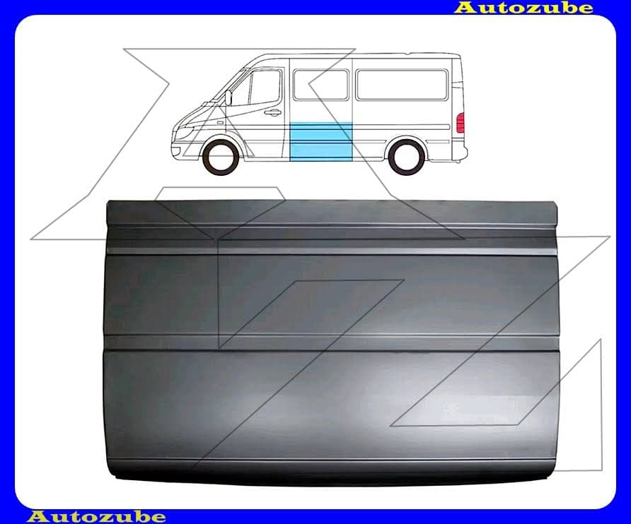 Oldalfal alsó rész bal (119x75cm) (külső javítólemez) {KLOKKERHOLM} Oldalfal alsó rész bal (119x75cm) (külső javítólemez) {KLOKKERHOLM}