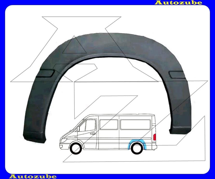 Hátsó sárvédő javítóív oldalfüggetlen (szimpla kerekeshez) {POTRYKUS} Hátsó sárvédő javítóív oldalfüggetlen (szimpla kerekeshez) {POTRYKUS}