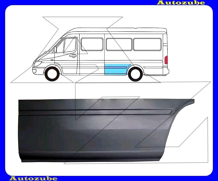 Hátsó sárvédő első rész bal Hátsó sárvédő első rész bal