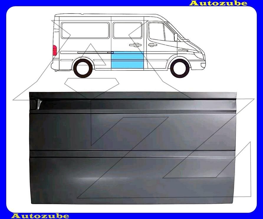 Tolóajtó borítás (magasság: 66cm) (külső javítólemez) {POTRYKUS} Tolóajtó borítás (magasság: 66cm) (külső javítólemez) {POTRYKUS}