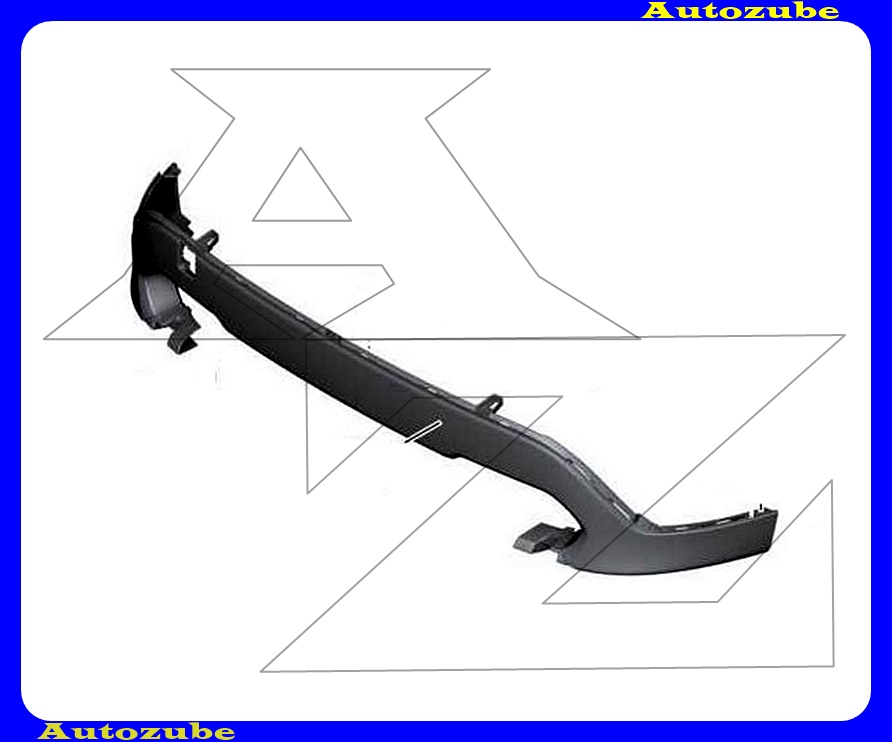 Első lökhárító alsó rész, fekete Első lökhárító alsó rész, fekete