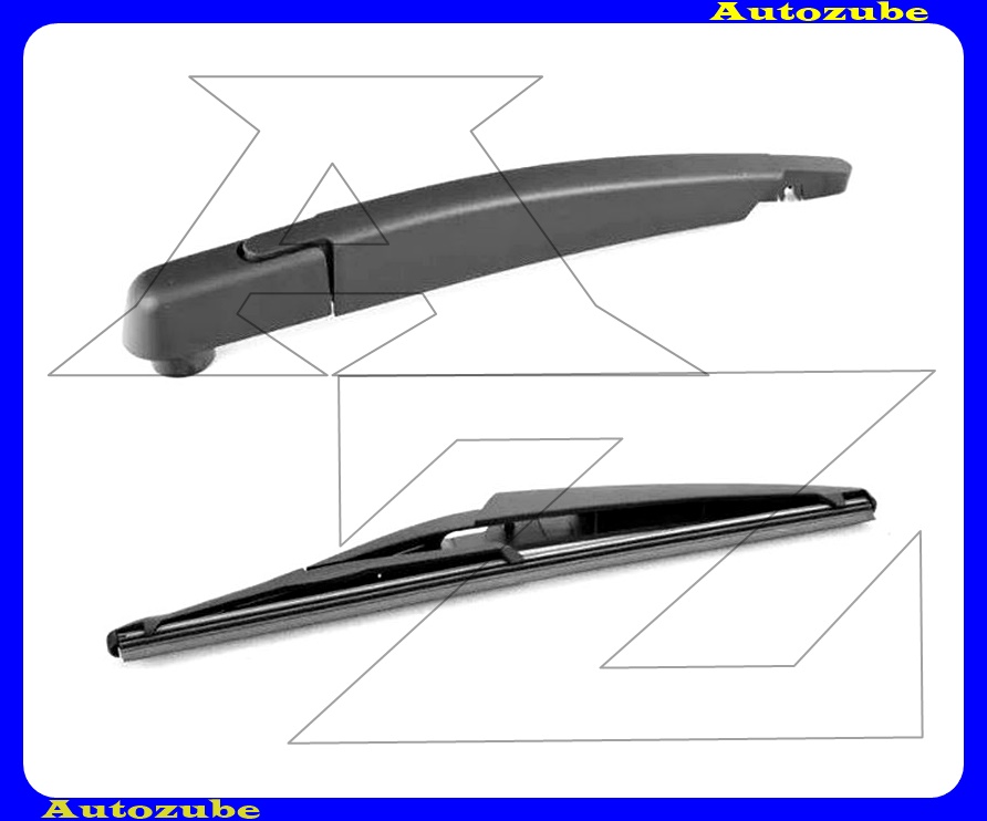 Hátsó ablaktörlő kar, lapáttal (300mm) Hátsó ablaktörlő kar, lapáttal (300mm)
