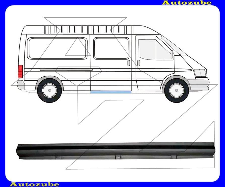 Küszöb tolóajtó alatti rész (külső javítólemez) {KLOKKERHOLM} Küszöb tolóajtó alatti rész (külső javítólemez) {KLOKKERHOLM}