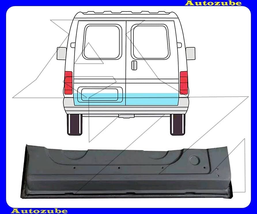 Hátsó ajtóváz alsó rész bal Hátsó ajtóváz alsó rész bal