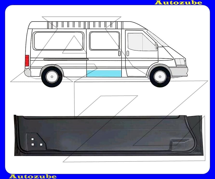 Tolóajtó váz alsó rész (belső javítólemez) {KLOKKERHOLM} Tolóajtó váz alsó rész (belső javítólemez) {KLOKKERHOLM}