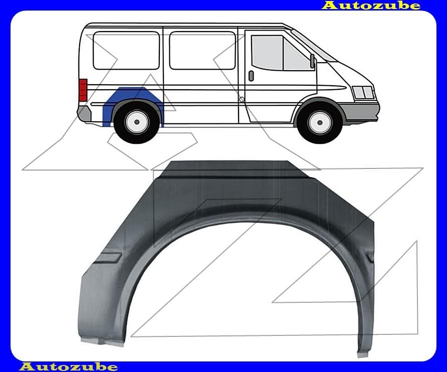 Hátsó sárvédő javítóív jobb Hátsó sárvédő javítóív jobb