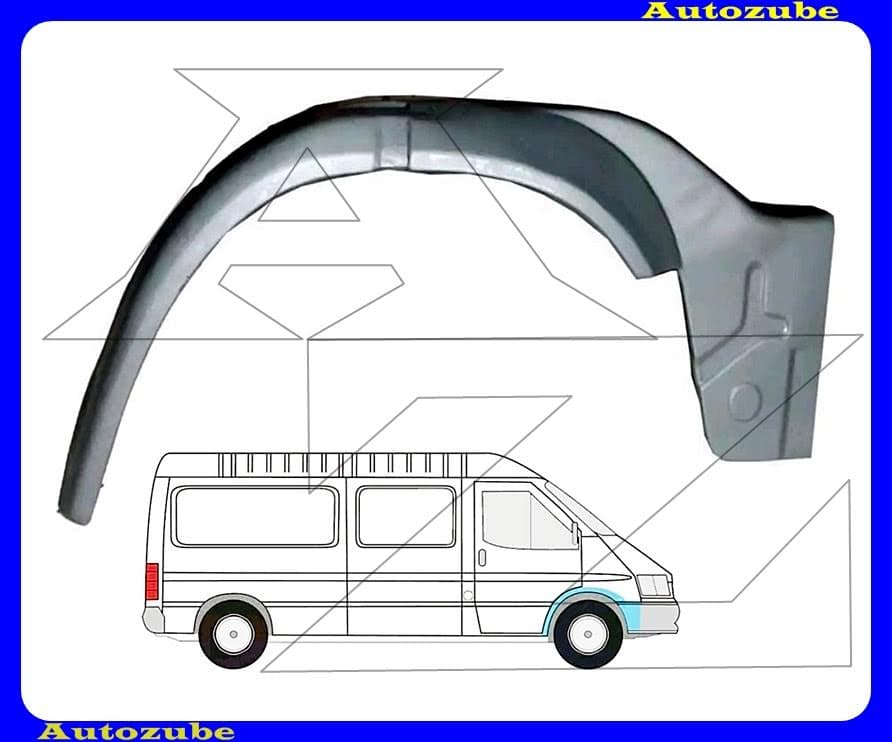 Első doblemez javítóperem jobb {POTRYKUS} Első doblemez javítóperem jobb {POTRYKUS}