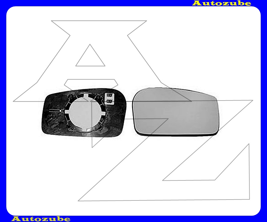 Visszapillantó tükörlap jobb, fűthető-domború (tartólappal) Visszapillantó tükörlap jobb, fűthető-domború (tartólappal)