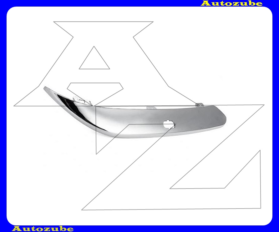 Első lökhárító krómdíszléc jobb, fényszórómosós Első lökhárító krómdíszléc jobb, fényszórómosós