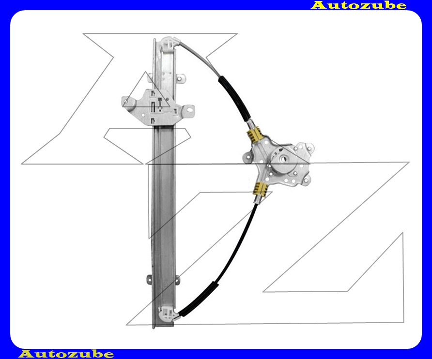 Ablakemelő szerkezet elektromos jobb első (motor nélkül) Ablakemelő szerkezet elektromos jobb első (motor nélkül)