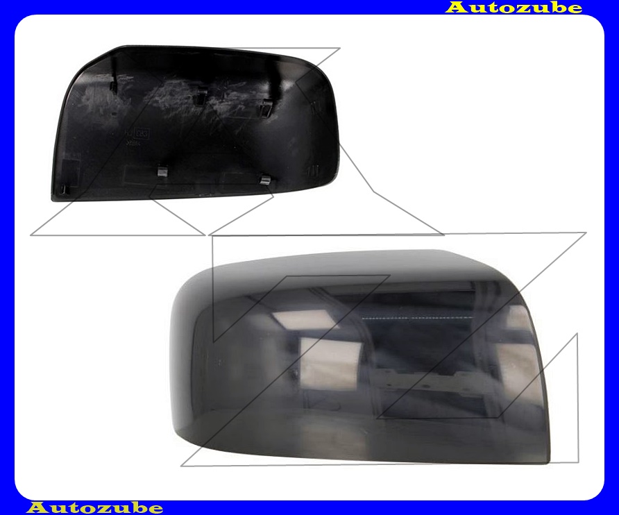 Visszapillantó tükörborítás jobb, fekete Visszapillantó tükörborítás jobb, fekete