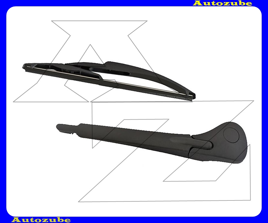 Hátsó ablaktörlő kar, lapáttal (260mm) Hátsó ablaktörlő kar, lapáttal (260mm)