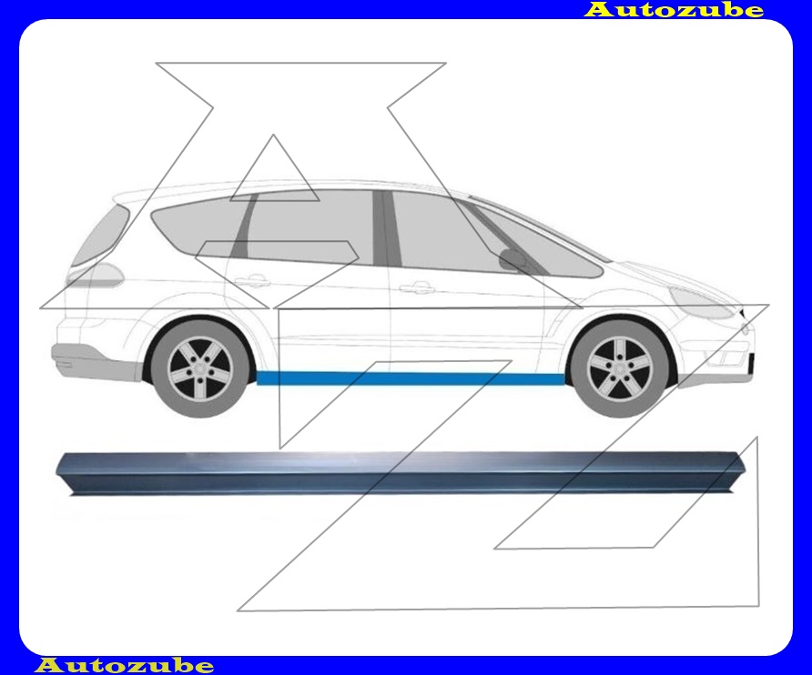 Küszöb alsó rész oldalfüggetlen 