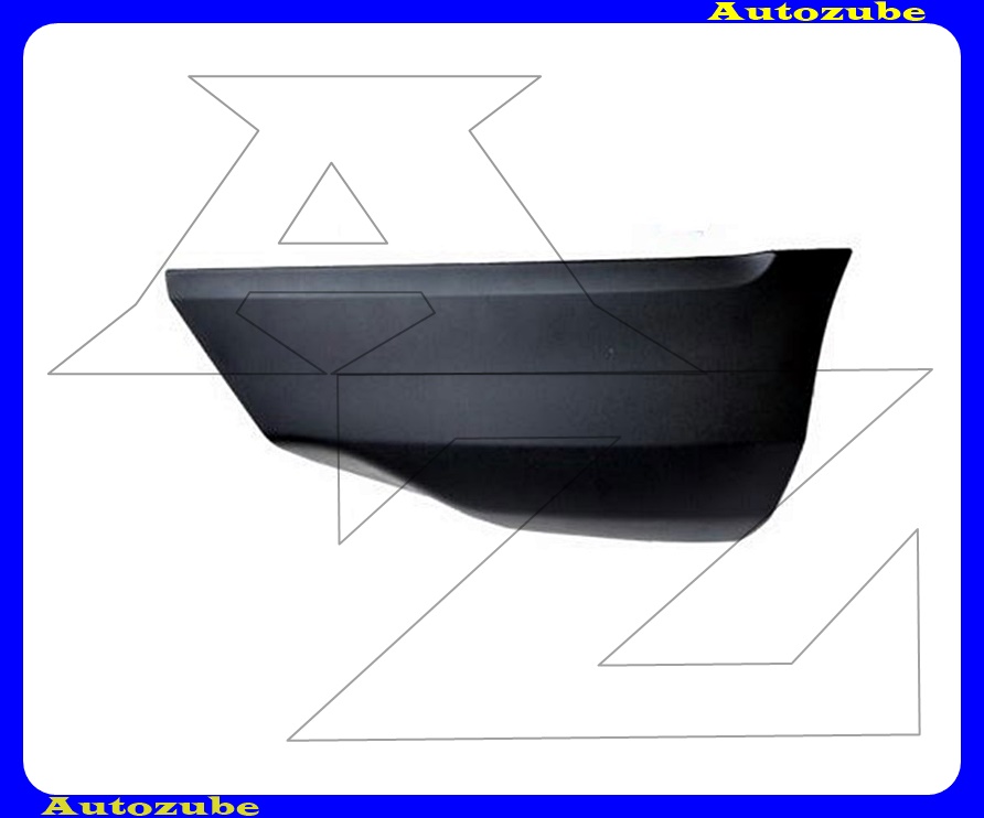 Első lökhárító alsó sarok bal, fekete Első lökhárító alsó sarok bal, fekete