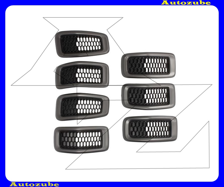 Hűtődíszrács szett Hűtődíszrács szett