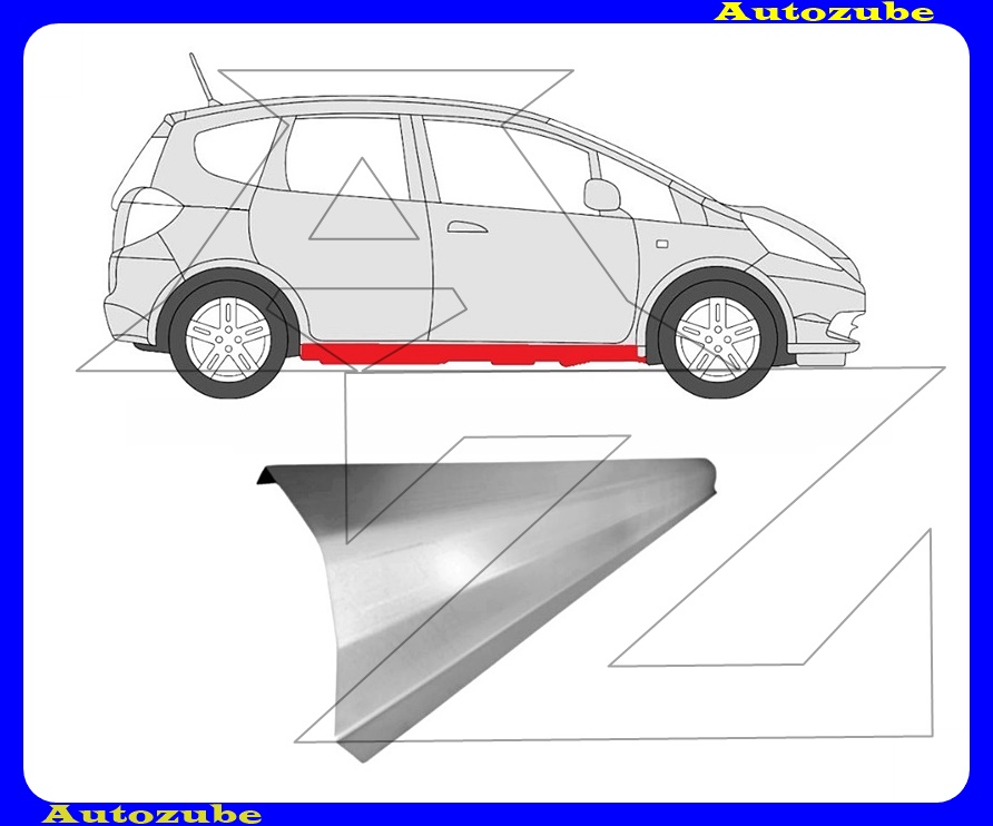 Küszöb alsó rész oldalfüggetlen Küszöb alsó rész oldalfüggetlen