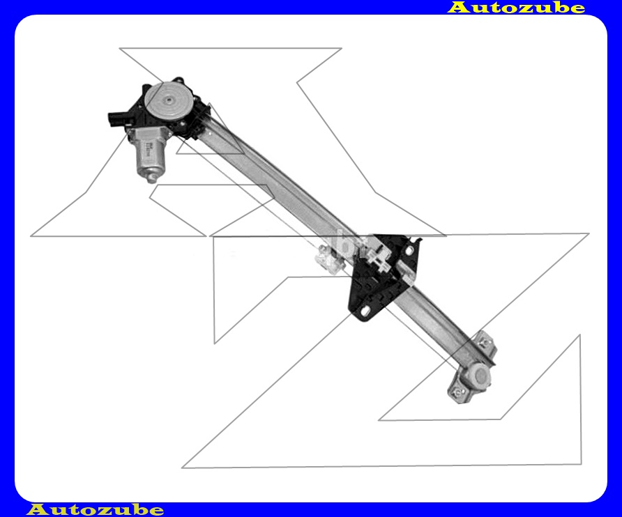 Ablakemelő szerkezet elektromos jobb első Ablakemelő szerkezet elektromos jobb első