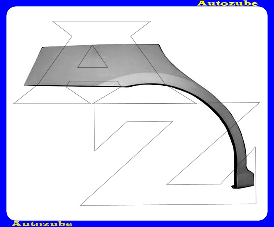 Hátsó sárvédő javítóív jobb Hátsó sárvédő javítóív jobb